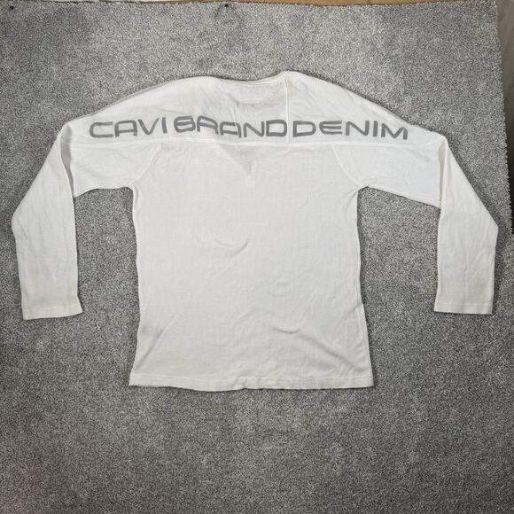 Cavi Waffle Knit Thermal Shirt 4XL Quarter Zip Streetwear Layering Hip Hop Urban - Picture 10 of 11